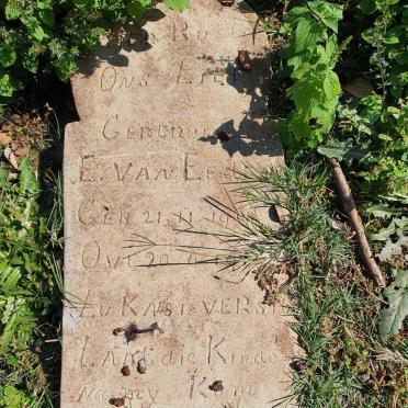 EEDEN Gertruida Elisabeth, van 1910-1912 #1