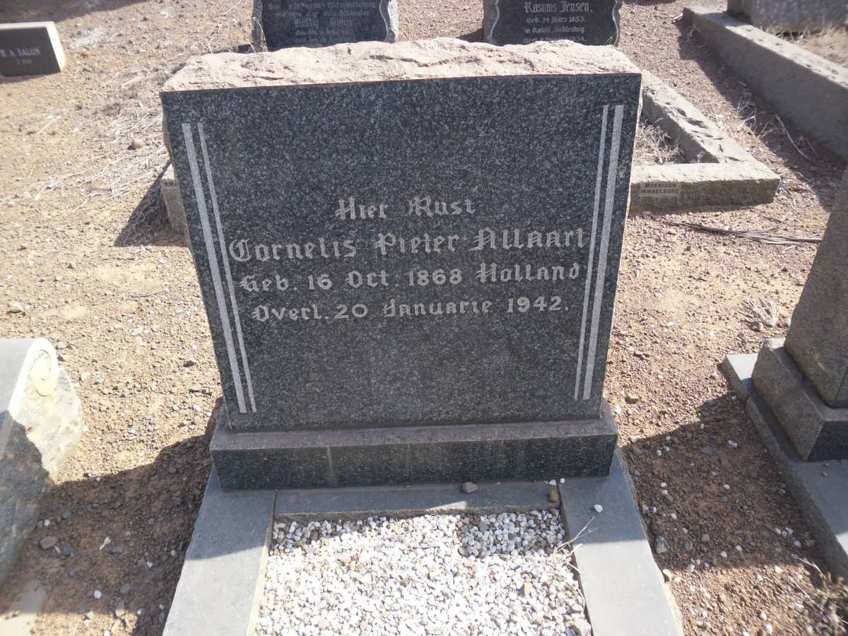 ALLAART Cornelis Pieter 1868-1942