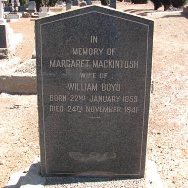 BOYD Margaret Mackintosh 1859-1941