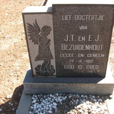 BEZUIDENHOUT ? 1921-1921