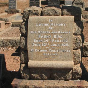 BIRD Fanny 1842-1929