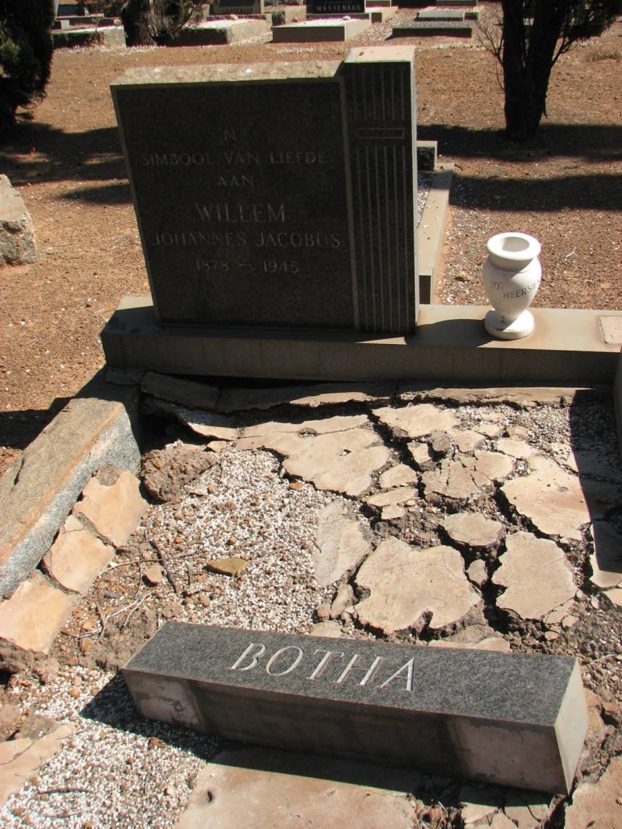 BOTHA Willem Johannes Jacobus 1878-1945