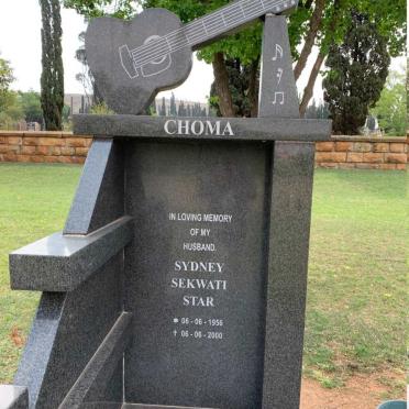 CHOMA Sydney Sekwati Star 1956-2000