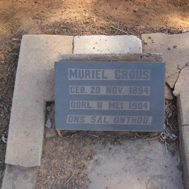 CROUS Muriel 1894-1904