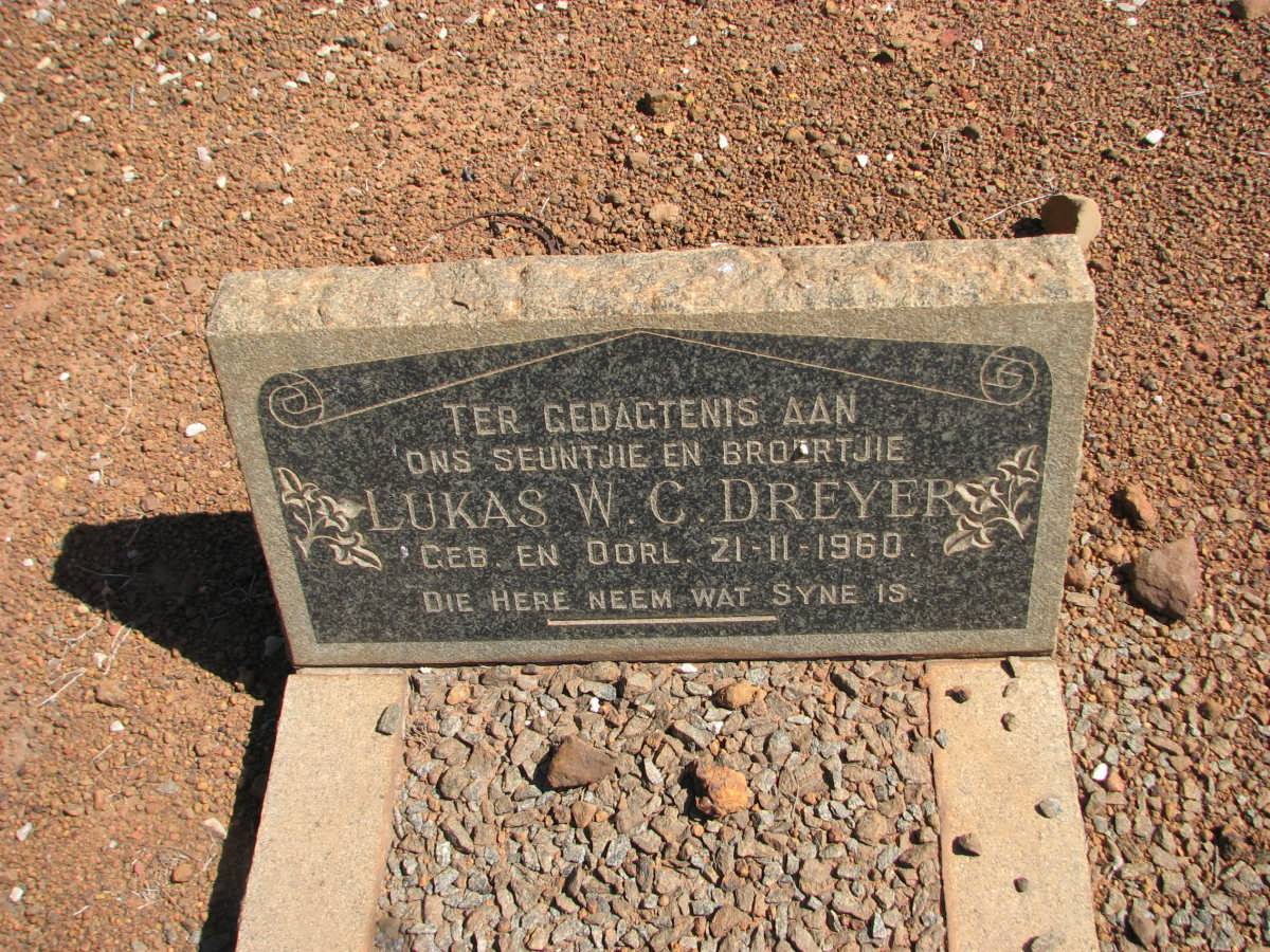 DREYER Lukas W.C. 1960-1960