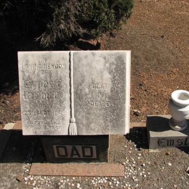 EMSLIE Ernest Richard 1885-1959 &  Susan Maria nee STEYN 1895-1953 #1