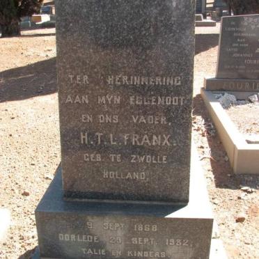 FRANX H.T.L. 1868-1932 #1