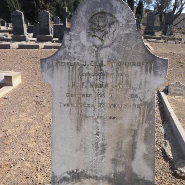 HEUKELMAN Cecilia J.S.J. nee BRONKHORST 1884-1909 #1