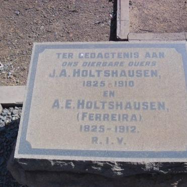 HOLTSHAUSEN J.A. 1825-1910 &amp; A.E. FERREIRA 1825-1912