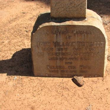 KENWOOD John William 1857-1926 &amp; Helena 1855-19??