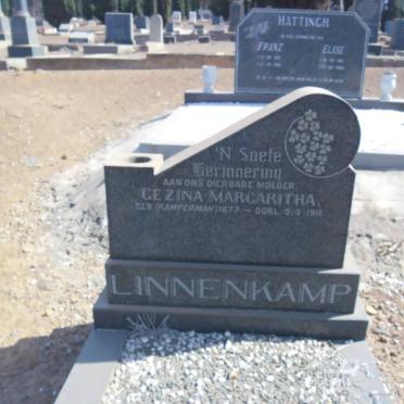 LINNENKAMP Gezina Margaritha nee KAMPERMAN 1877-1911