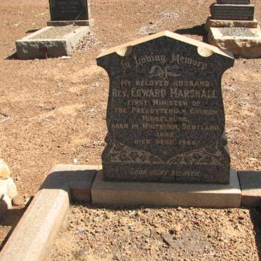 MARSHALL Edward 18?2-1906