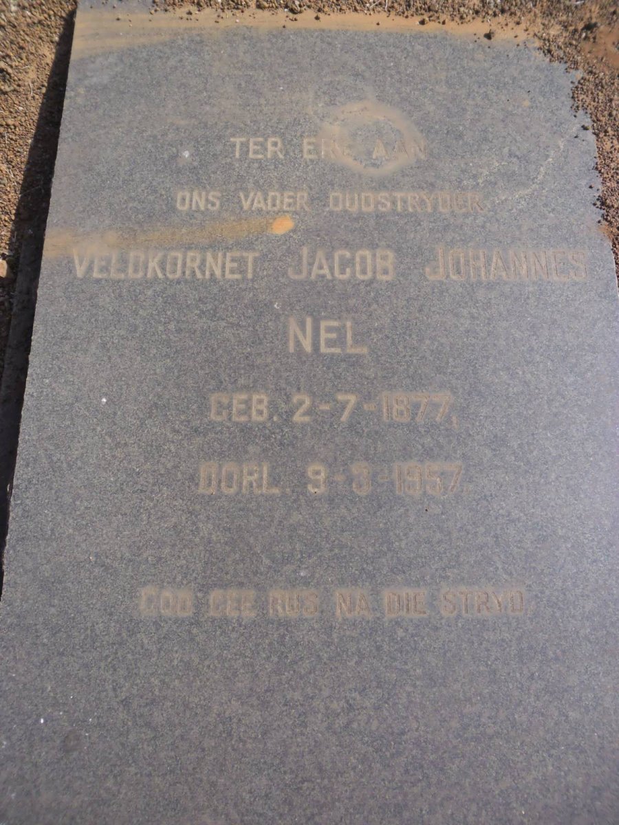 NEL Jacob Johannes 1877-1957