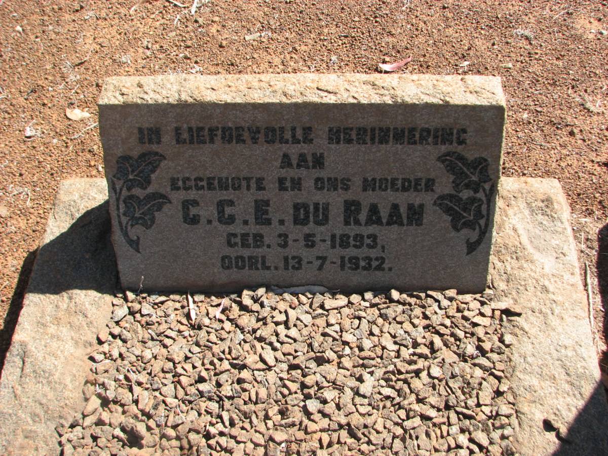RAAN C.C.E., du 1893-1932
