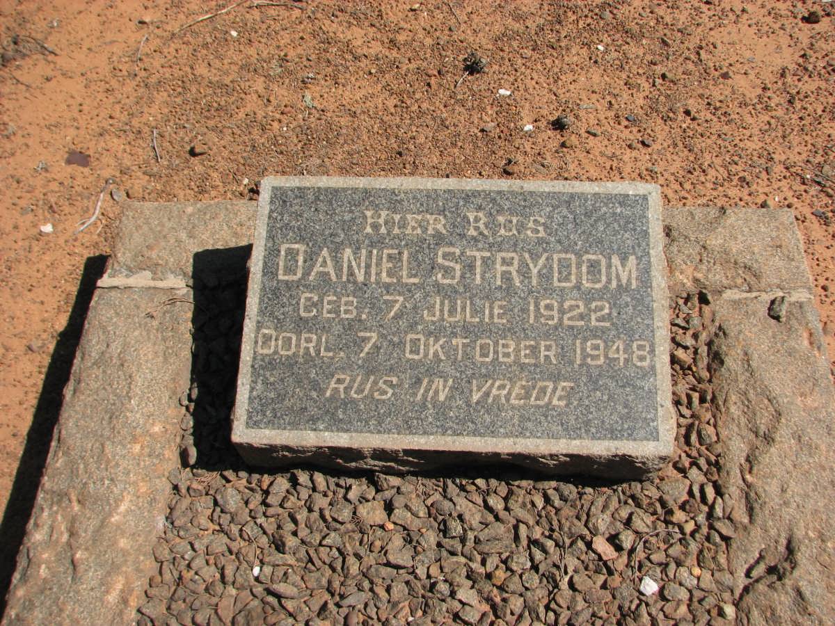 STRYDOM Daniel 1922-1948