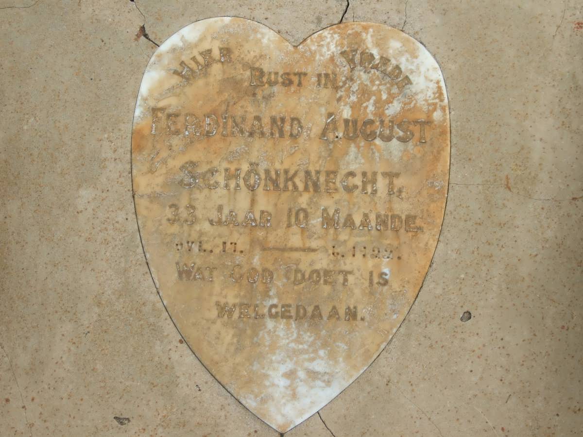 SCHÖNKNECHT Ferdinand August -1922