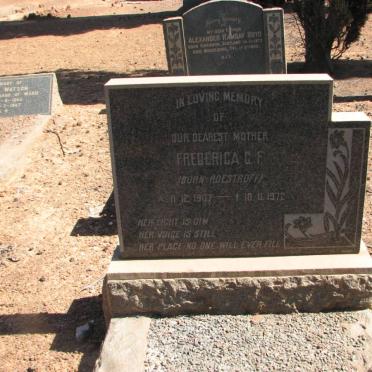 SIMPSON Frederica C.F. nee ROESTROFF 1907-1972