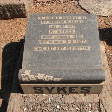 SYKES R. 1880-1937