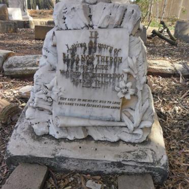 THERON Eleanor nee NAUDE -1900