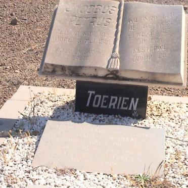 TOERIEN Jacobus Petrus 1859-1920