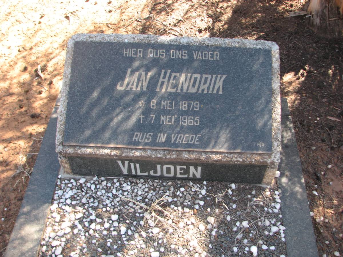 VILJOEN Jan Hendrik 1879-1965