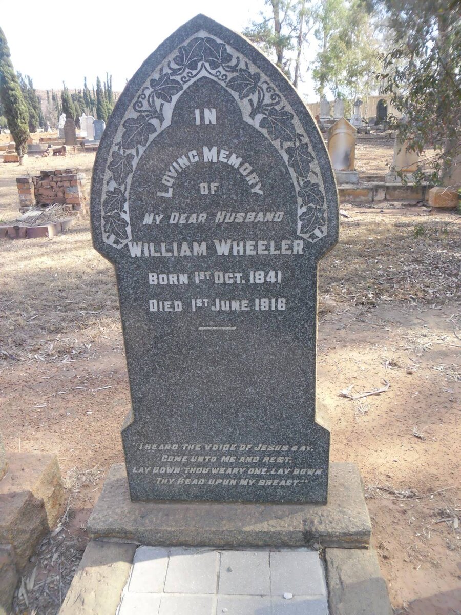 WHEELER William 1841-1916