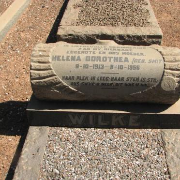 WILKE Helena Dorothea nee SMIT 1913-1956