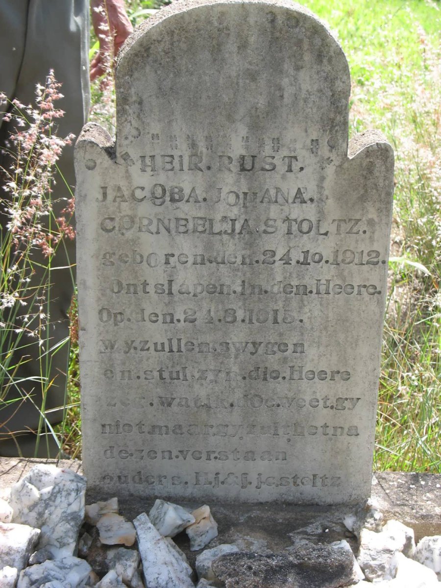 Geb. 24 Oktober 1912
Ontslape 24 Augustus 1915