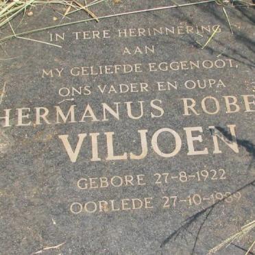 VILJOEN Hermanus Robert 1922-1989