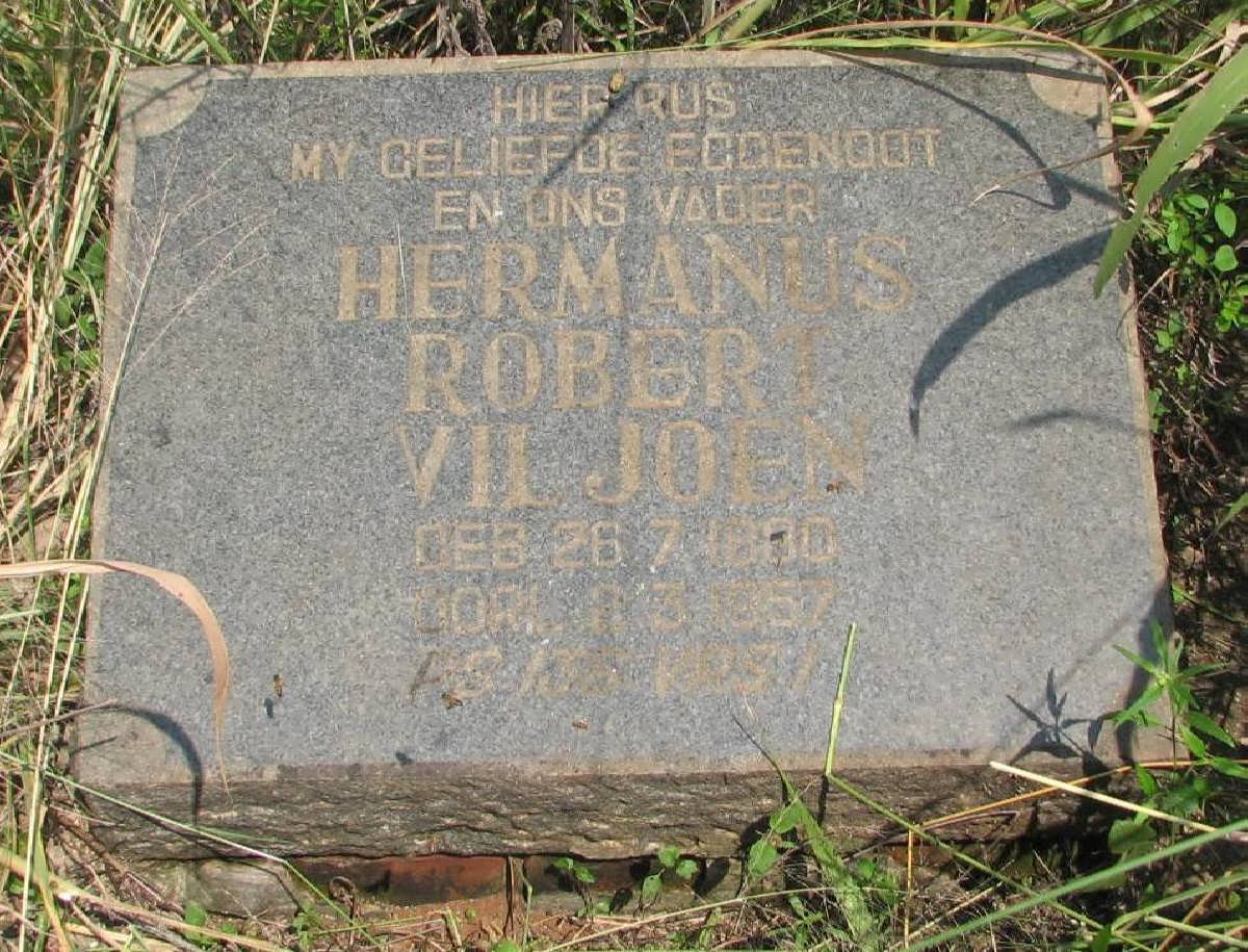 VILJOEN Hermanus Robert 1880-1957