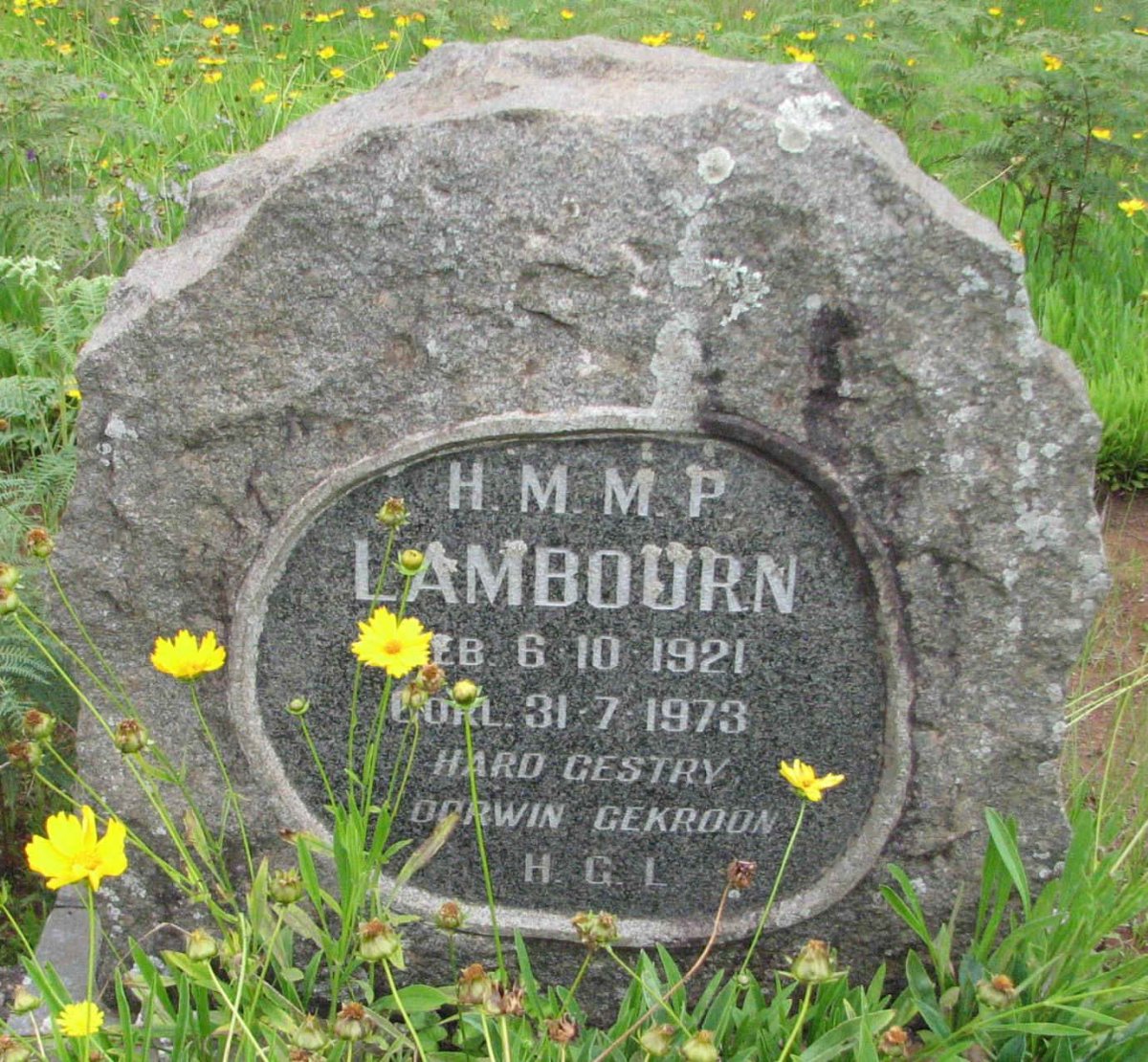 LAMBOURN H.M.M.P. 1921-1973