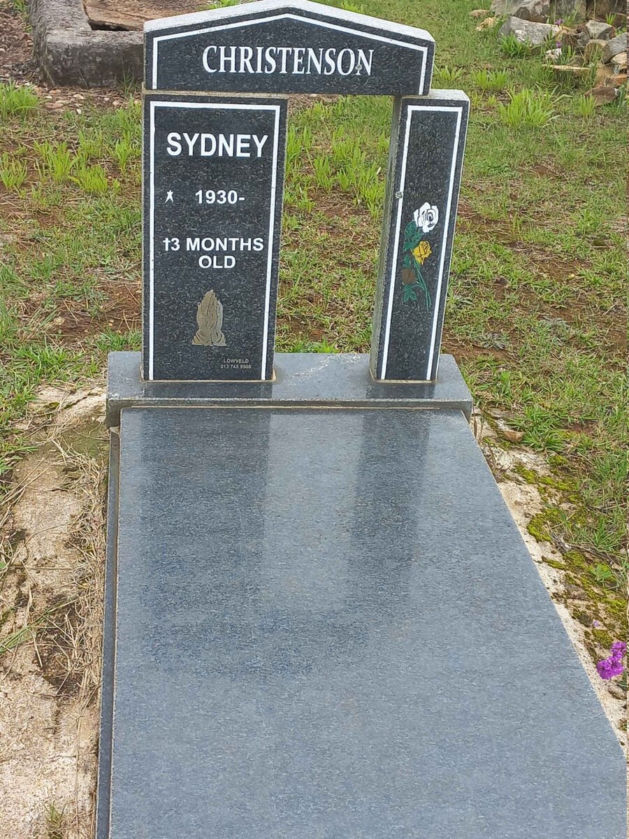 CHRISTENSON Sydney 1930