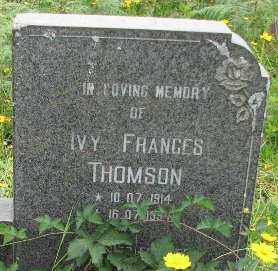 THOMSON Ivy Frances 1914-1994