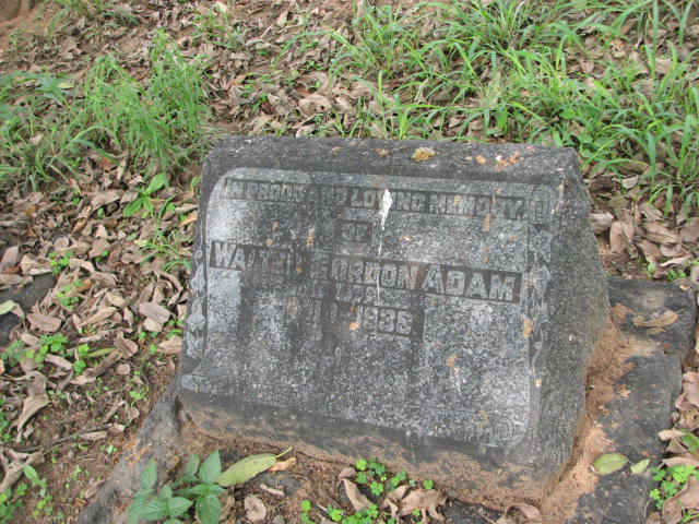 ADAM Walter Gordon -1938