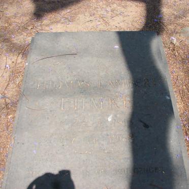 EHMKE Thomas Lambert 1915-1968