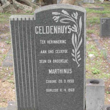 GELDENHUYS Marthinus 1950-1968