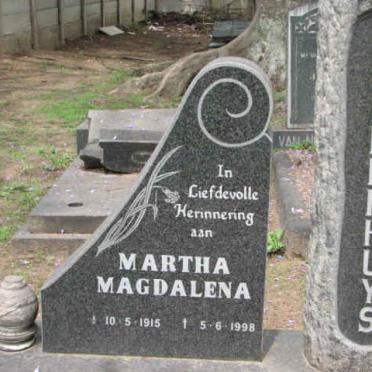 GELDENHUYS Martha Magdalena 1915-1998