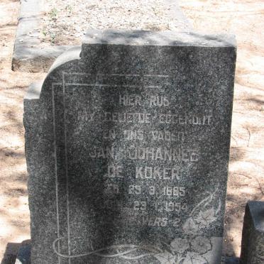 KOKER Jan Johannes, de 1885-1954