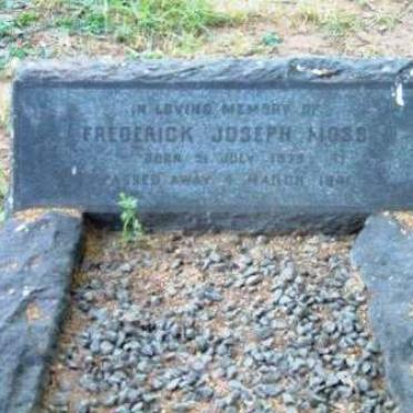MOSS Frederick Joseph 1879-1941