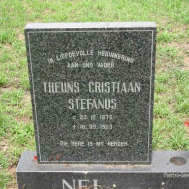 NEL Theuns Christiaan Stefanus 1876-1959