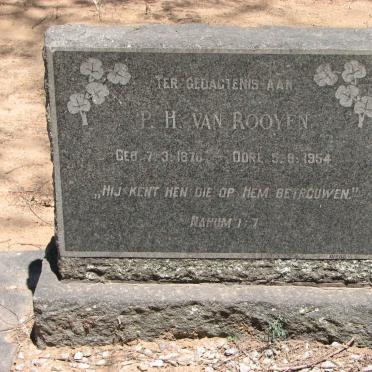 ROOYEN P.H., van 1876-1954