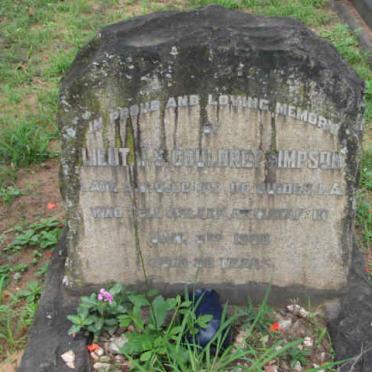 SIMPSON J.S. Couldrey 19?8