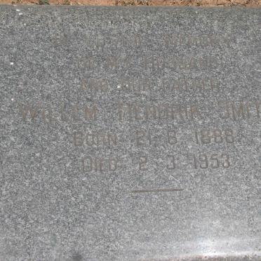 SMITH Willem Hendrik 1888-1953