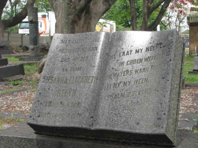 STEYN Susanna Elizabeth 1891-1960