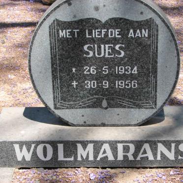 WOLMRANS Sues 1934-1956