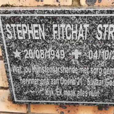 STRYDOM Stephen Fitchat 1949-2014