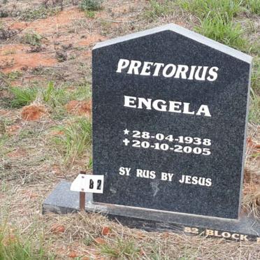 PRETORIUS Engela 1938-2005