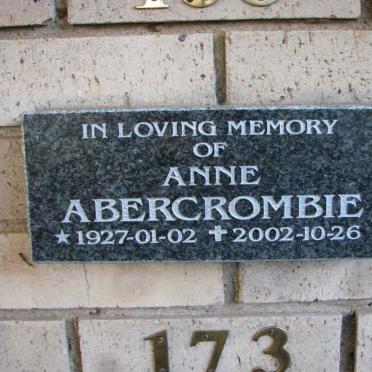ABERCROMBIE Anne 1927-2002