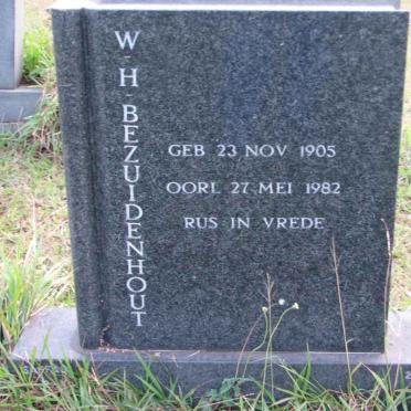BEZUIDENHOUT W.H. 1905-1982