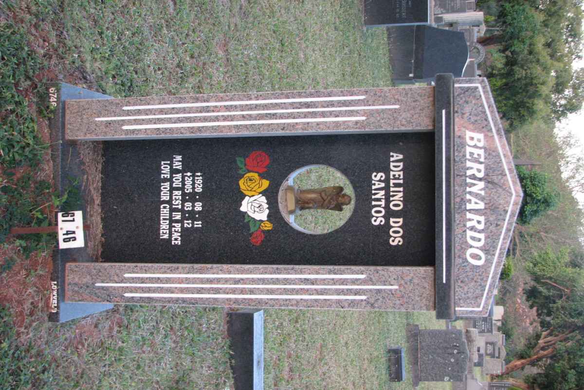 BERNARDO Adelino Dos Santos 1920-2005